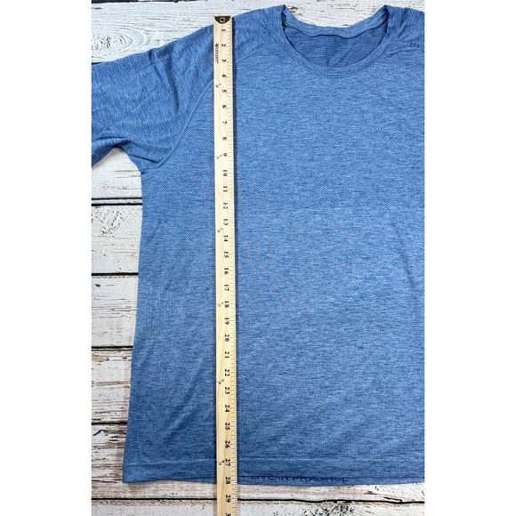 Lululemon Blue Men's Metal Vent Tech‎ Activewear Shirt Size XXL - Picture 7 of 7